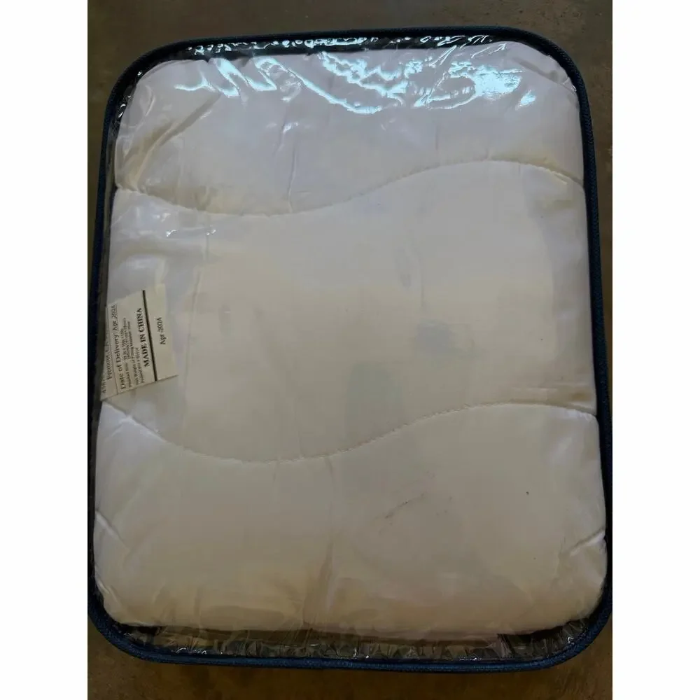 NEW! Serta Heated Mattress Pad Twin White